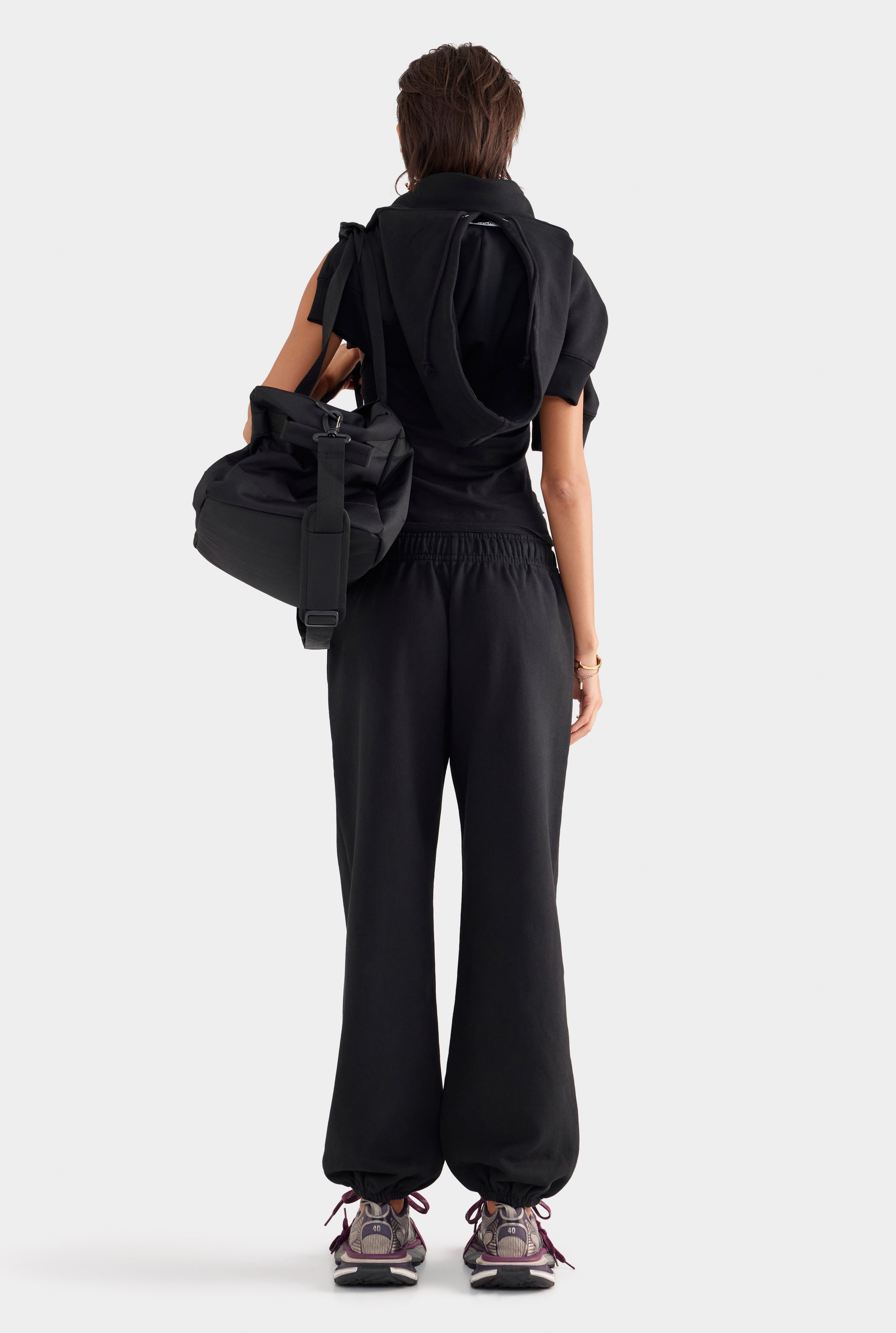 Fleece Track Pant - Black