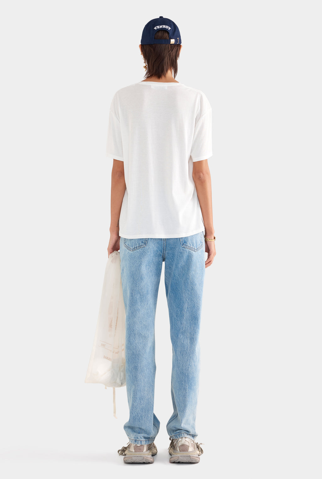 Lightweight Cotton Tee - White