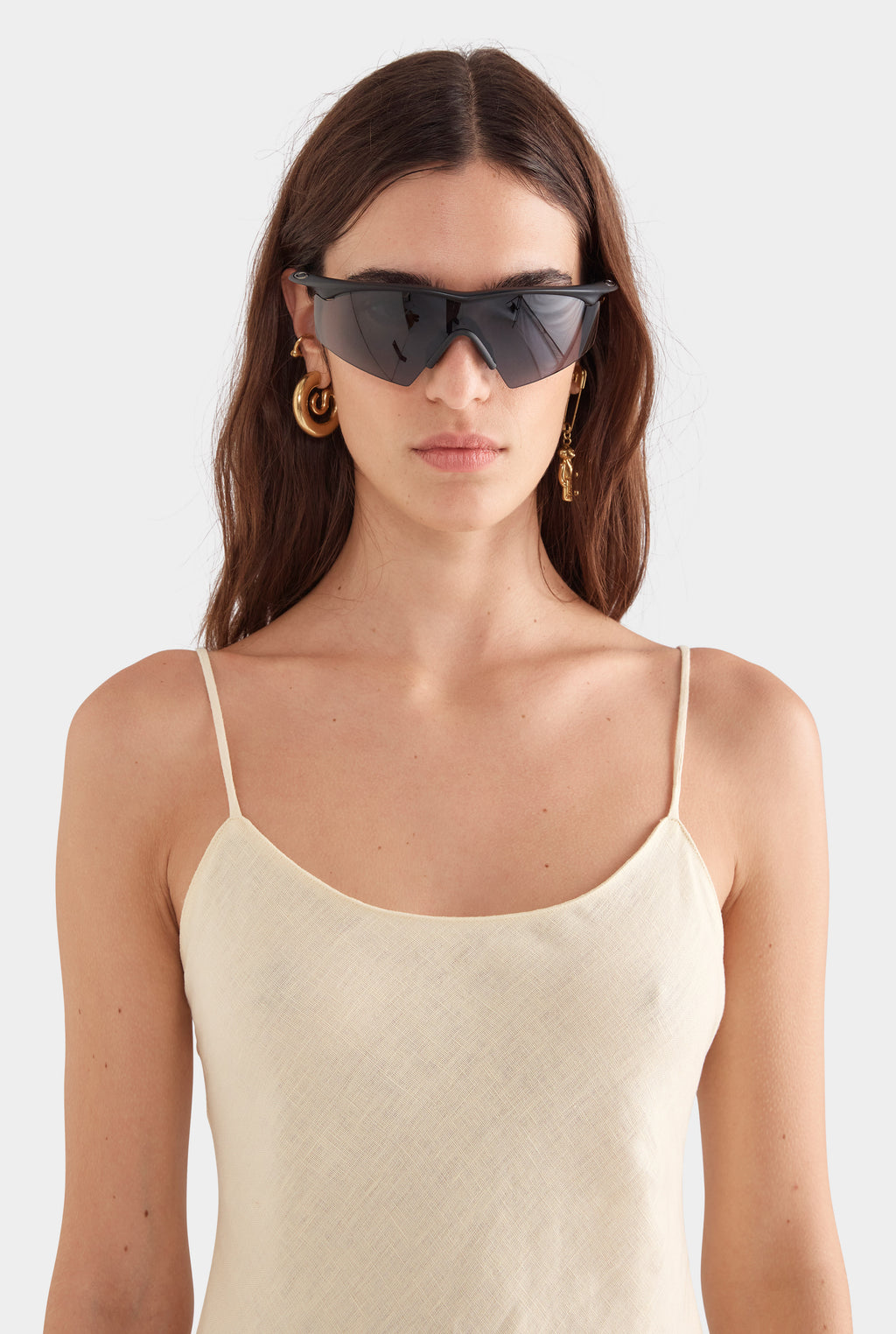 Linen Slip Dress - Dusty Yellow