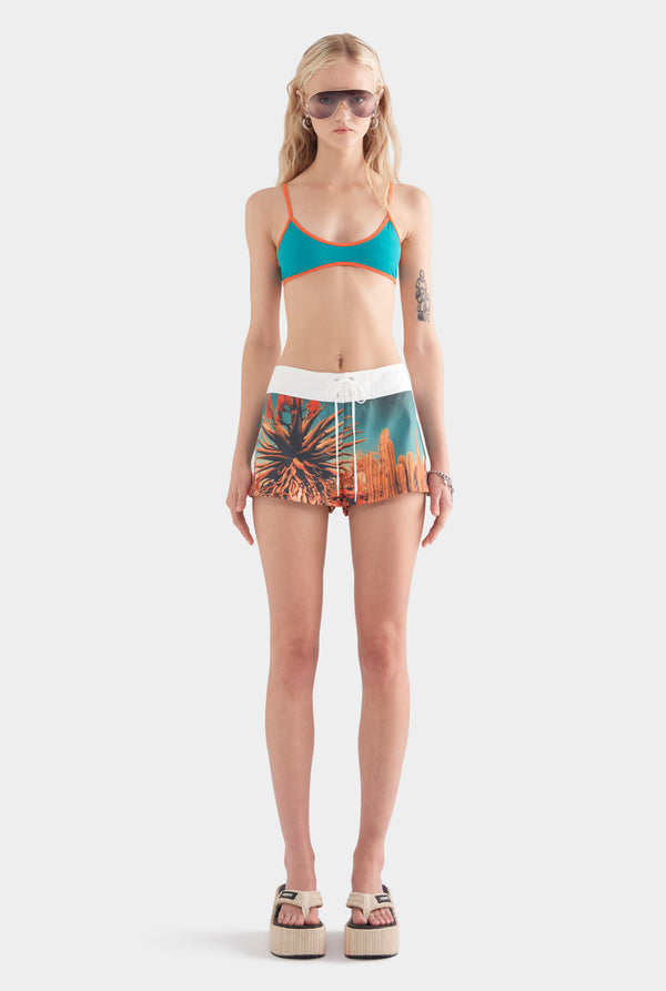 Mini Boardshort - Cactus Print