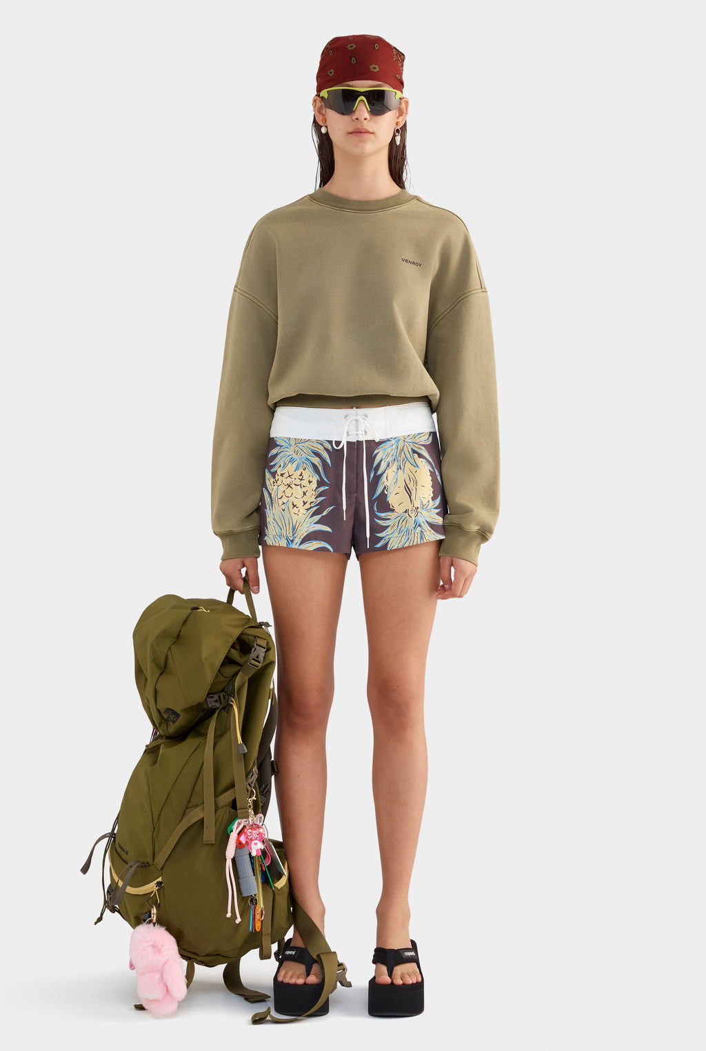 Mini Boardshort - Pineapple Print