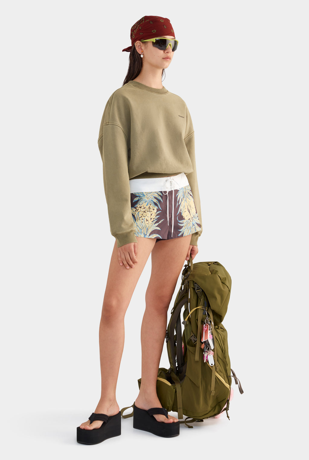 Mini Boardshort - Pineapple Print