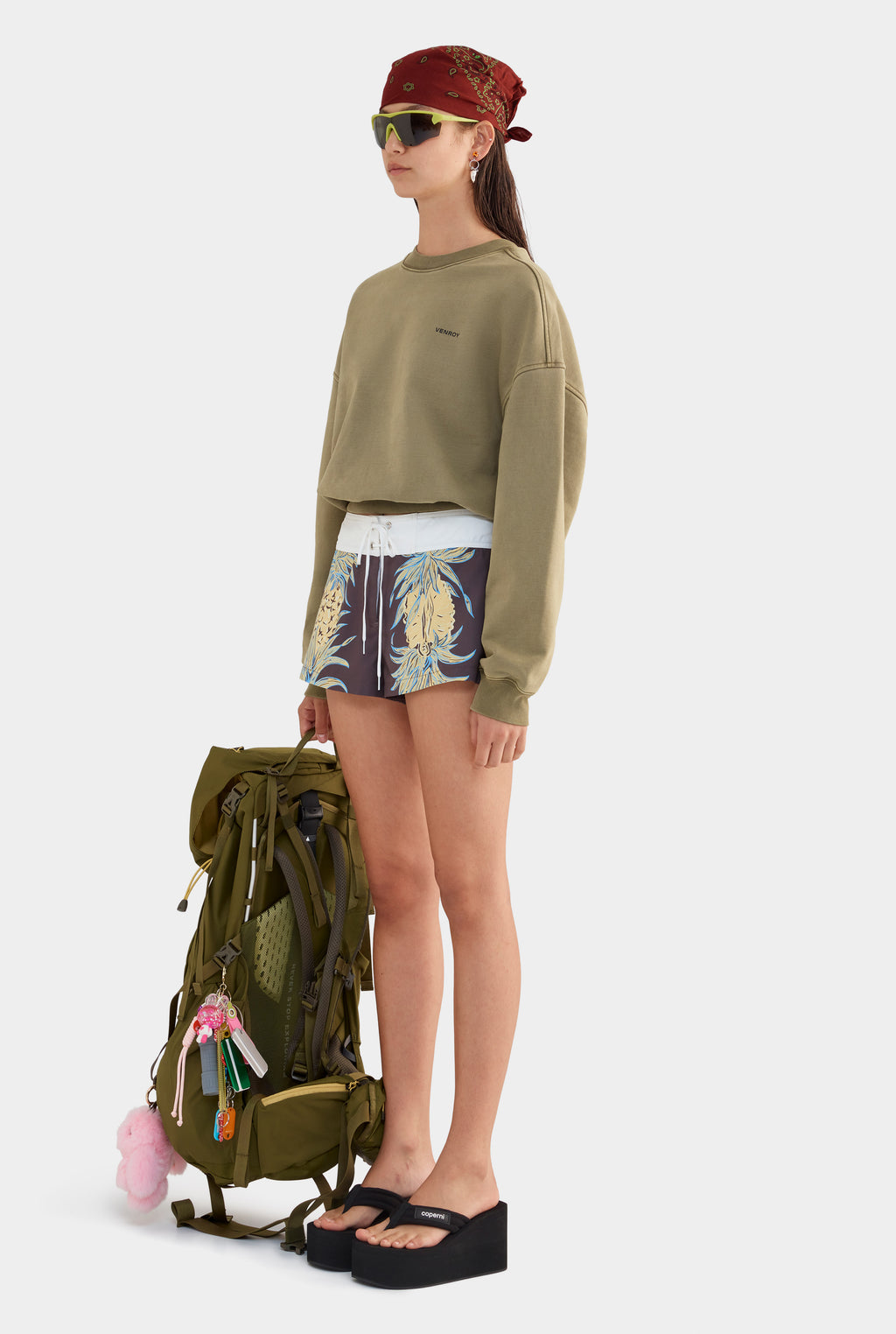 Mini Boardshort - Pineapple Print