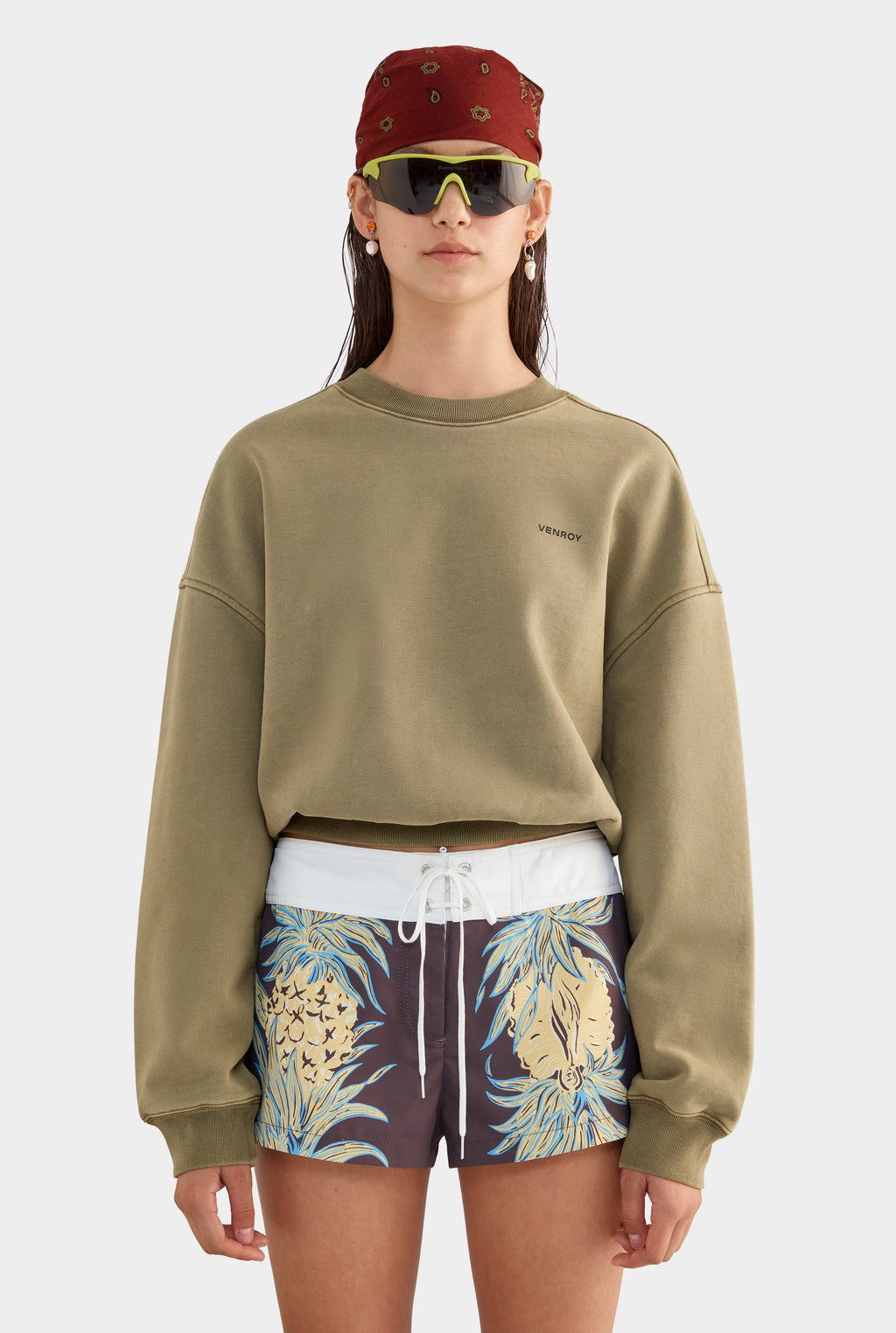 Mini Boardshort - Pineapple Print