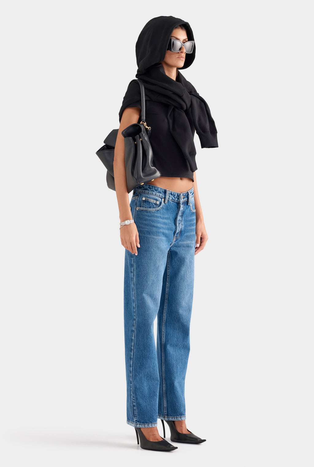 Straight Leg Jean - Mid Indigo