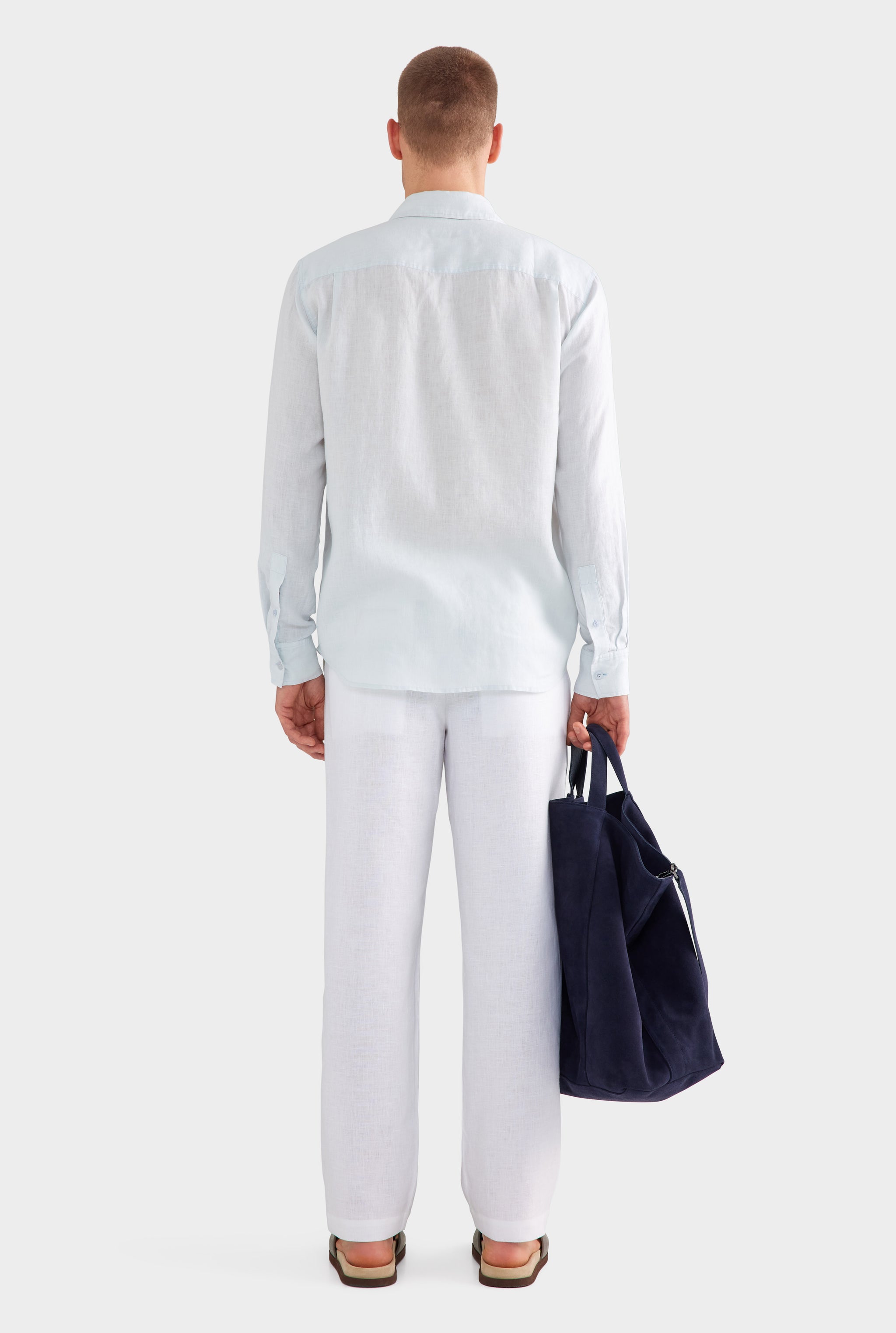Linen Shirt - Light Blue