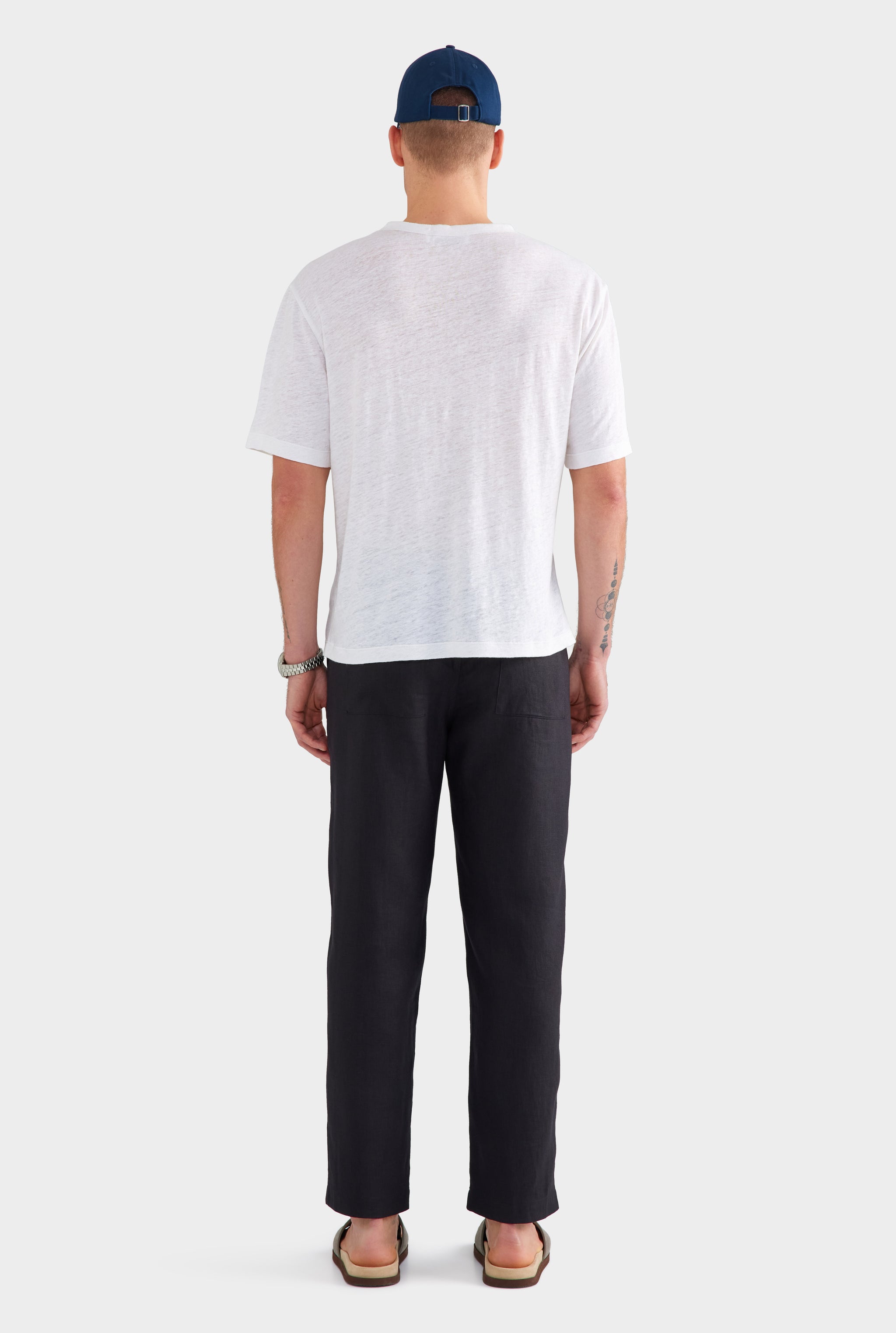 Linen Standard T Shirt - White