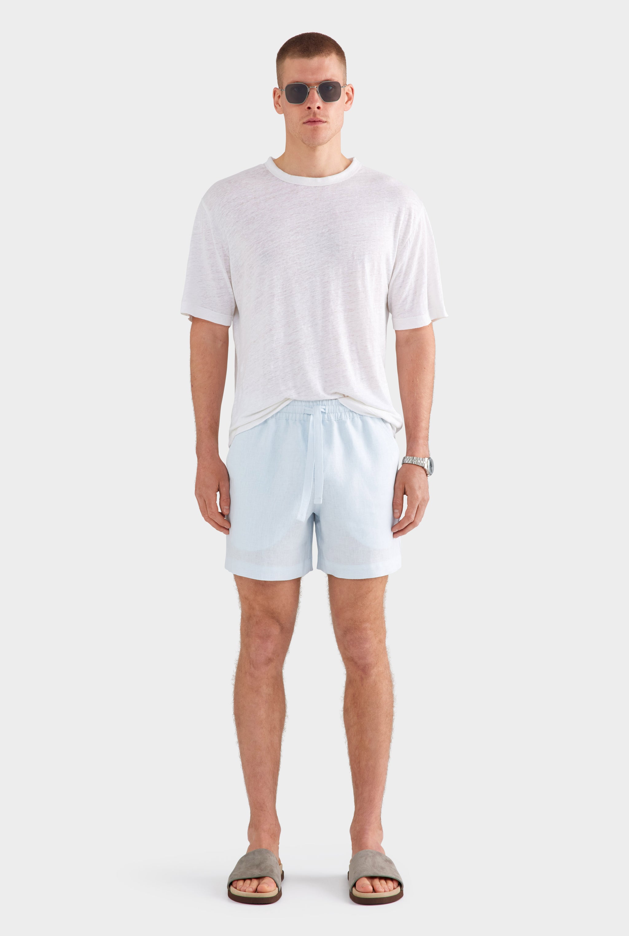 Lounge Short - Light Blue