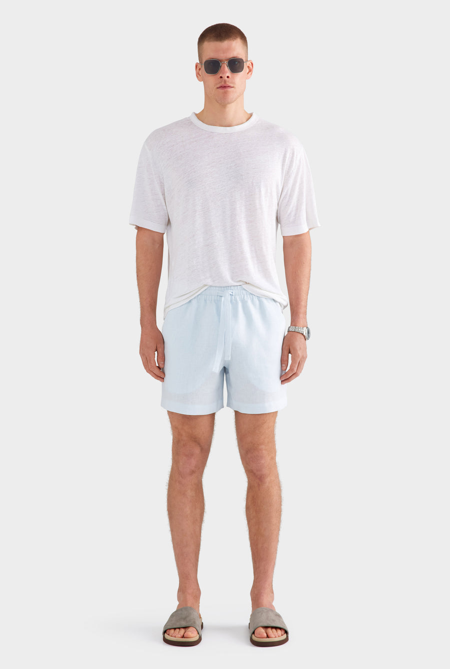 Lounge Short - Light Blue