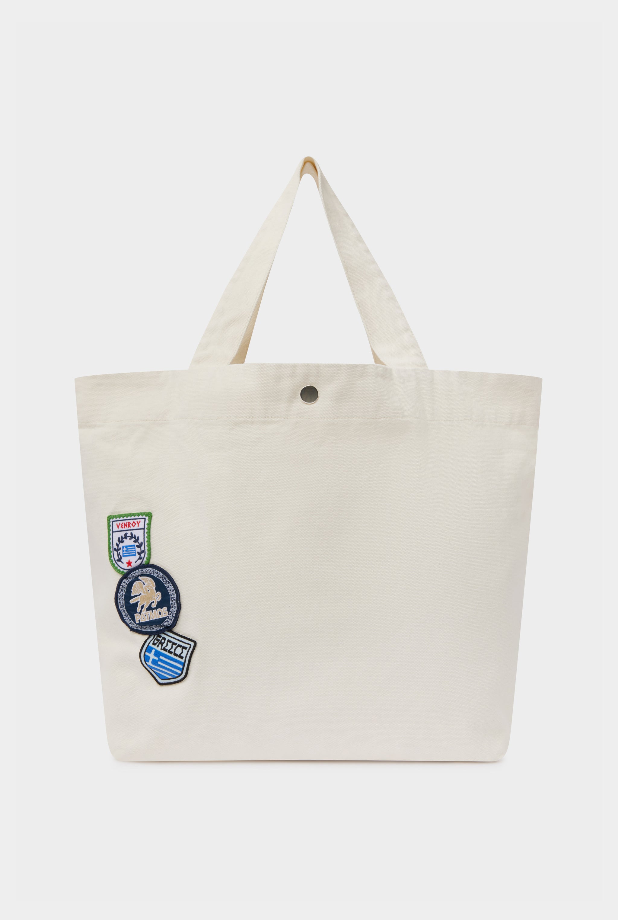 Canvas Traveller Tote - Ecru