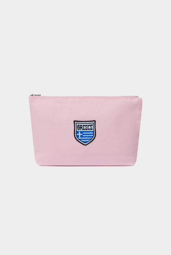 Canvas Traveller Pouch - Washed Pink
