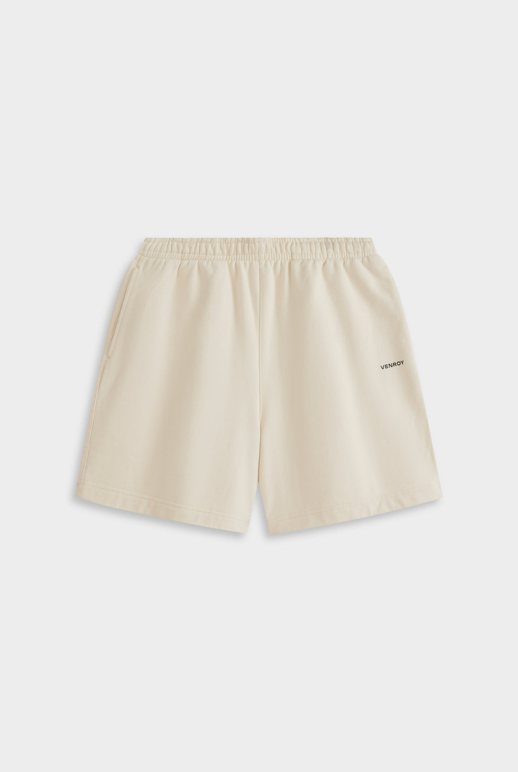 Fleece Track Short - Cream