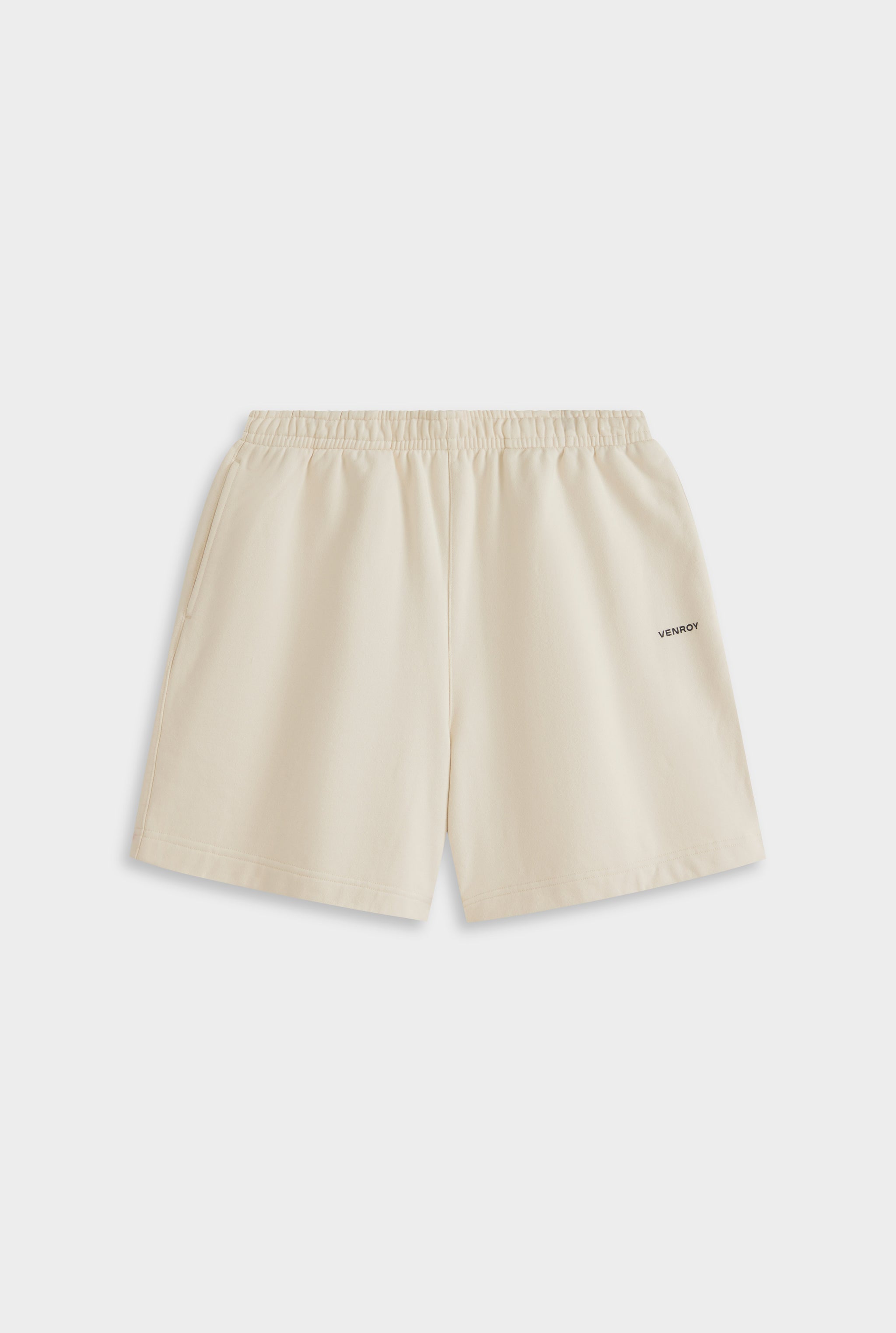 Fleece Track Short - Cream