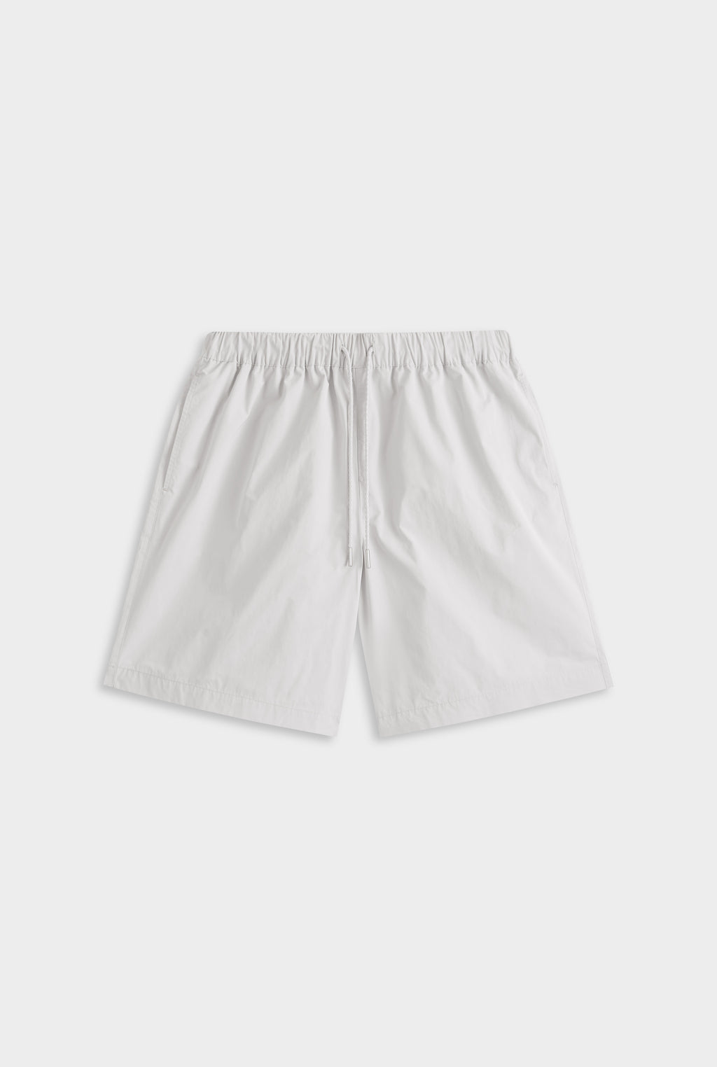 Oversized Nylon Short - Light Grey