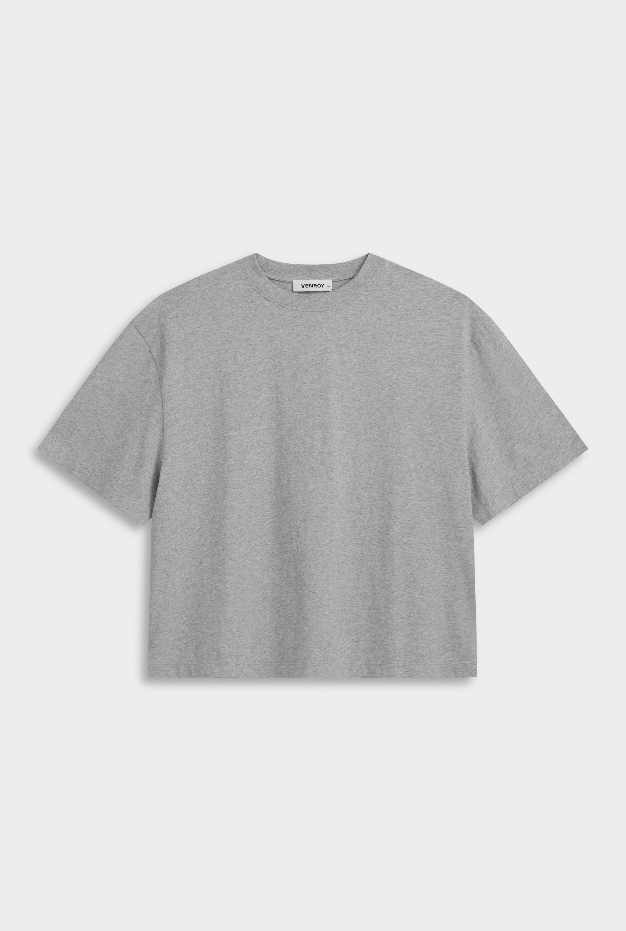 Supersized T Shirt - Grey Marl