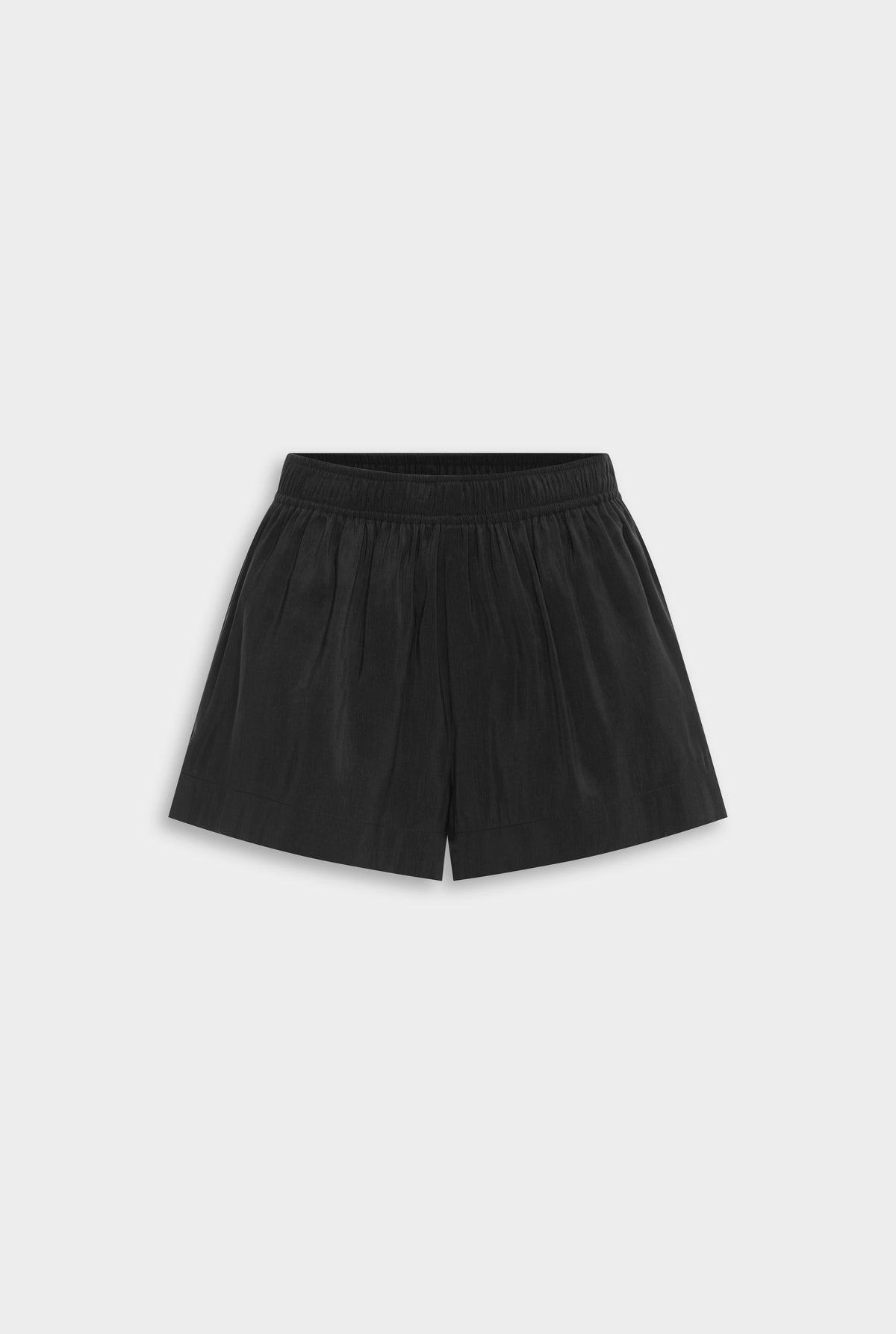 Silk Linen Short - Black