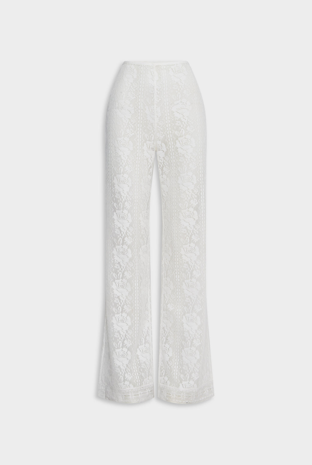 Cotton Lace Pant - Off White