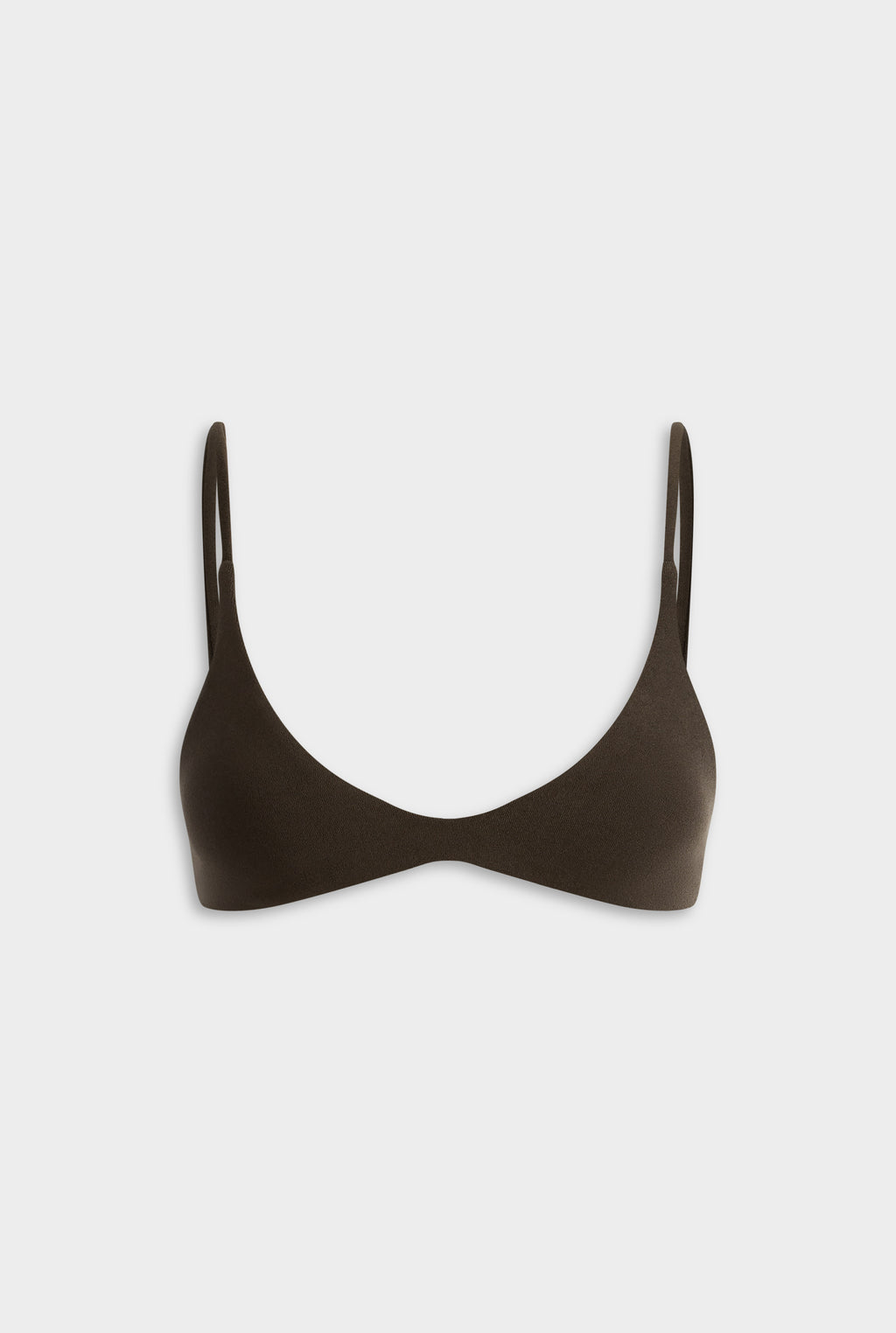 Terry Scoop Bikini - Dark Chocolate