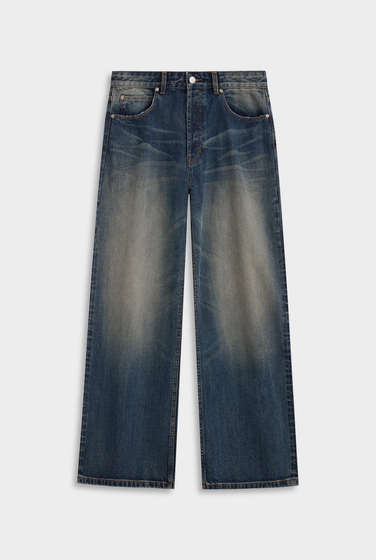 Baggy Denim Jean - Super Vintage Blue