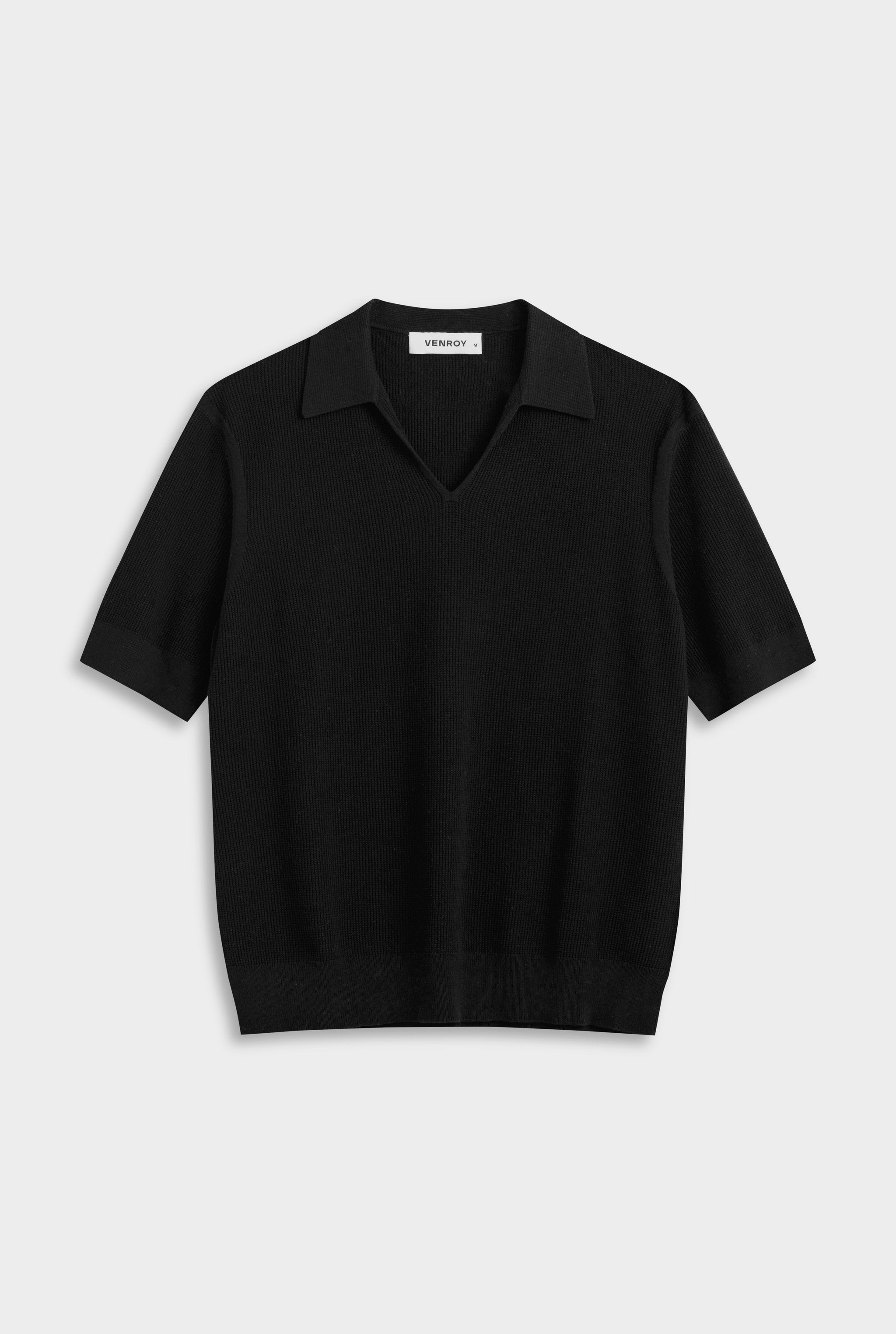 Venroy_Flat_Lay_-_D1_-_Mens_-_Lightweight_Knit_Polo_-_Black.jpg