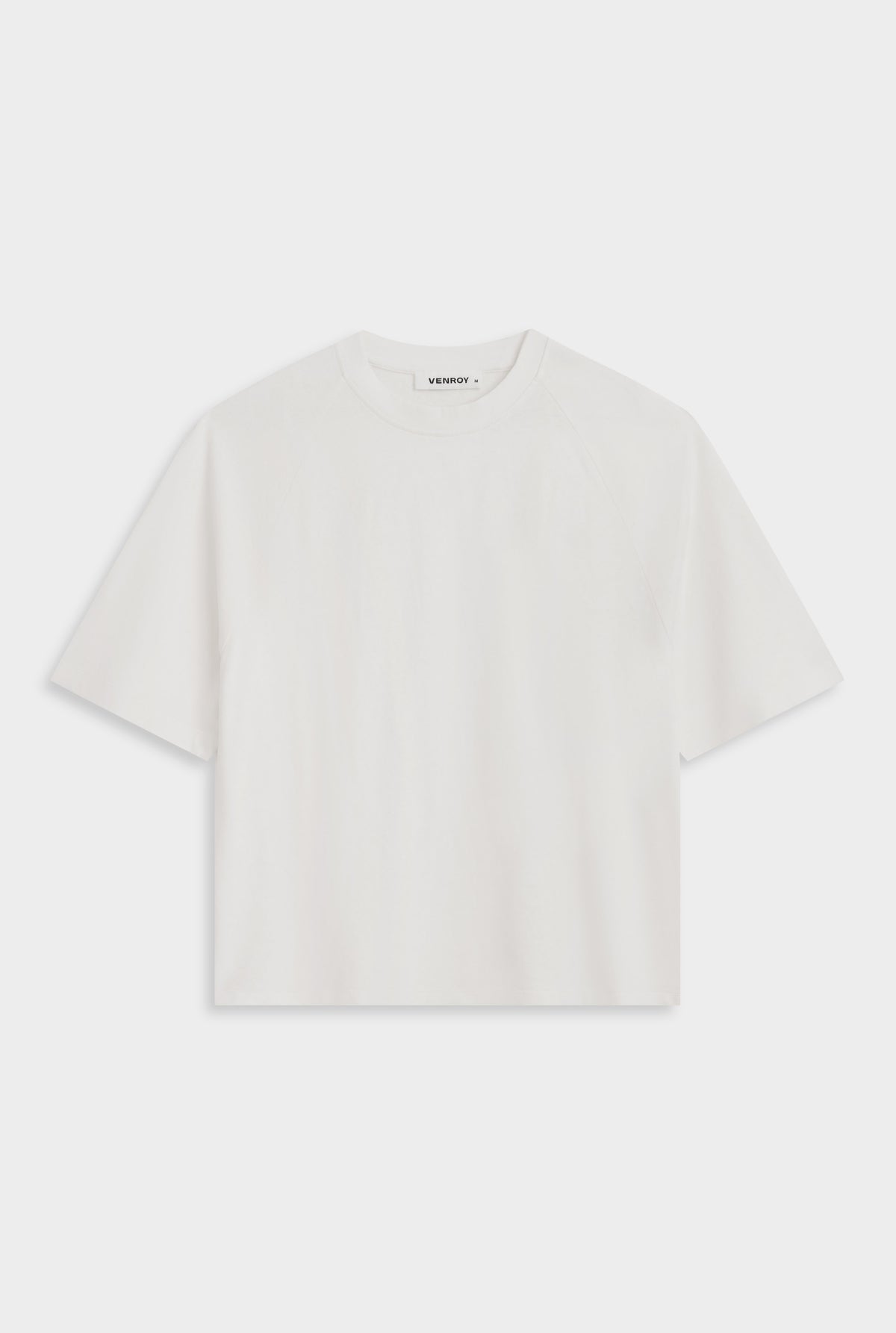 Oversized Raglan T Shirt - White