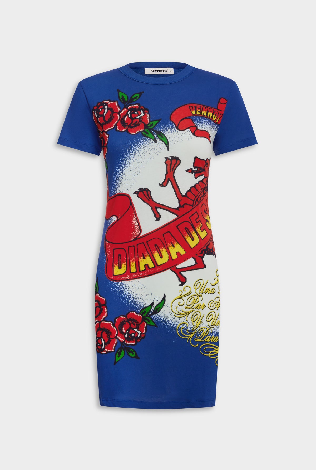 Baby Tee Mini Dress - Diada de Sant Jordi
