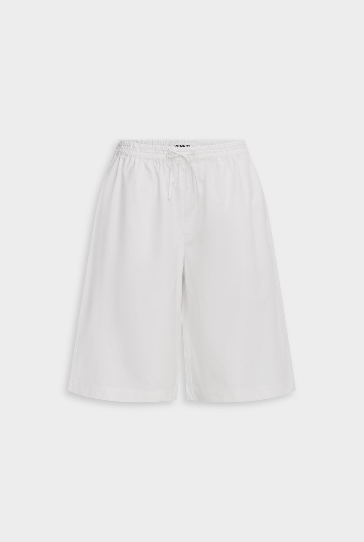 Cotton Bermuda Short - White