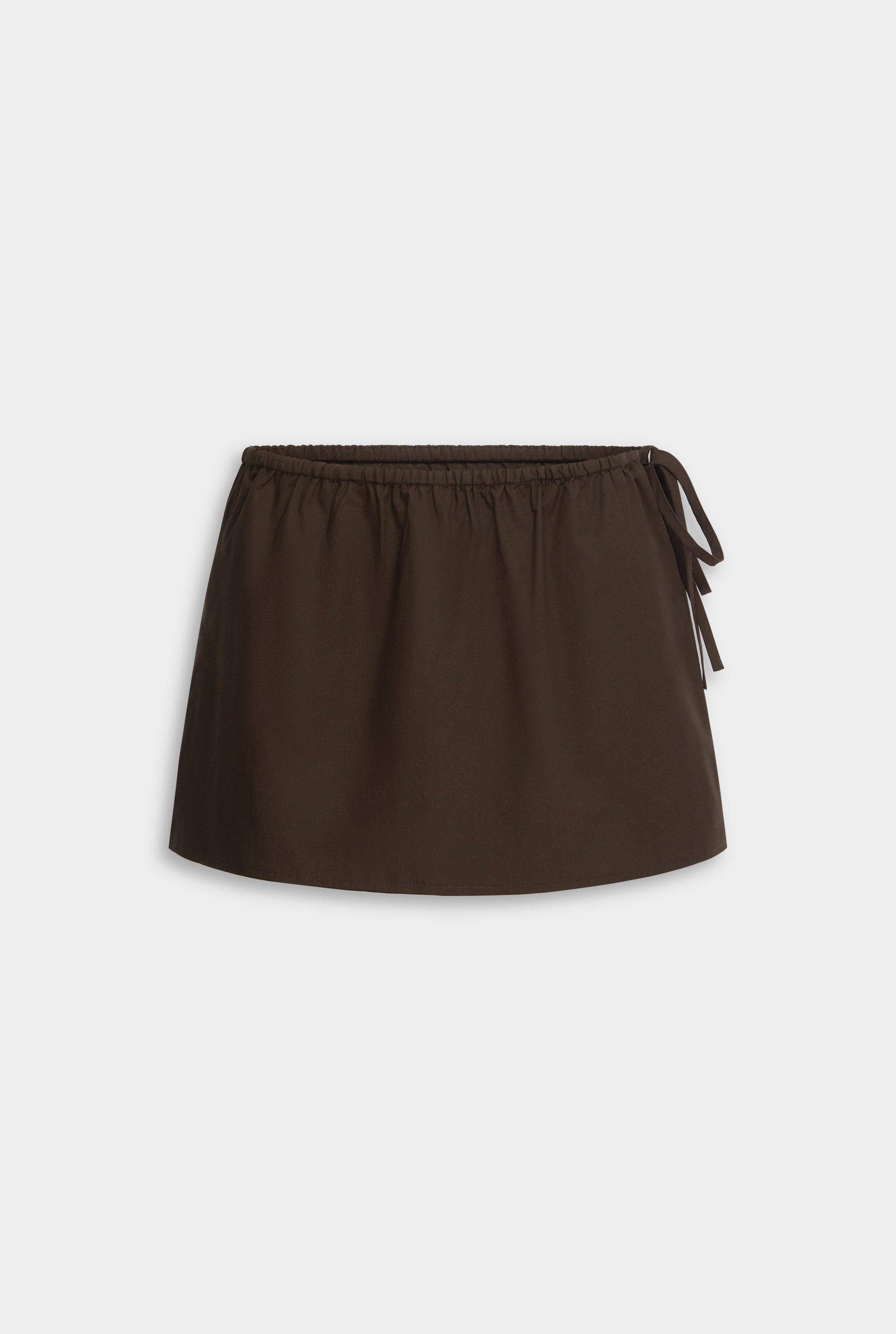 Venroy_Flat_Lay_-_D1_-_Womens_-_Cotton_Poplin_Drawstring_Mini_Skirt_-_Dark_Chocolate.jpg