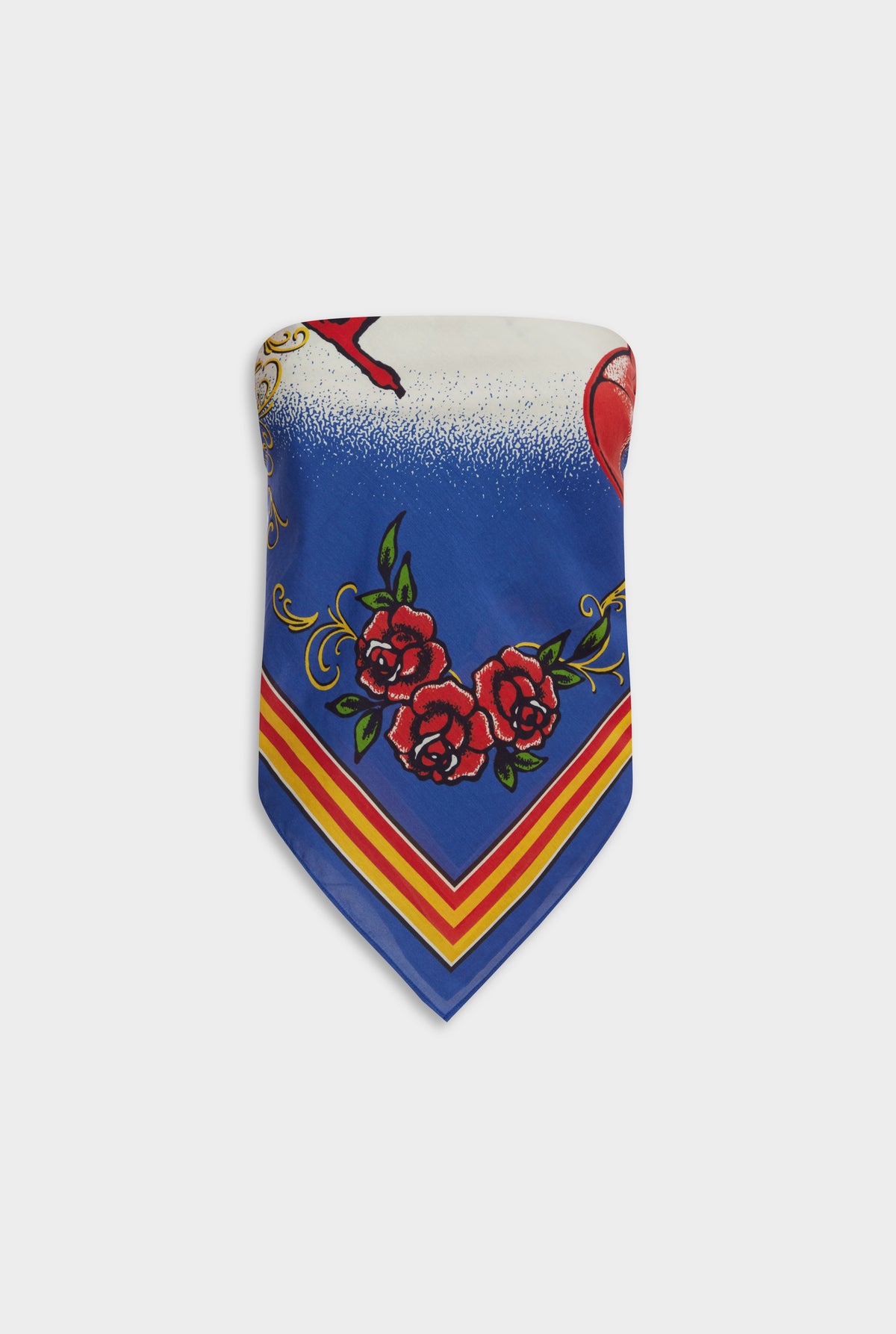 Silk Cotton Scarf - Diada de Sant Jordi