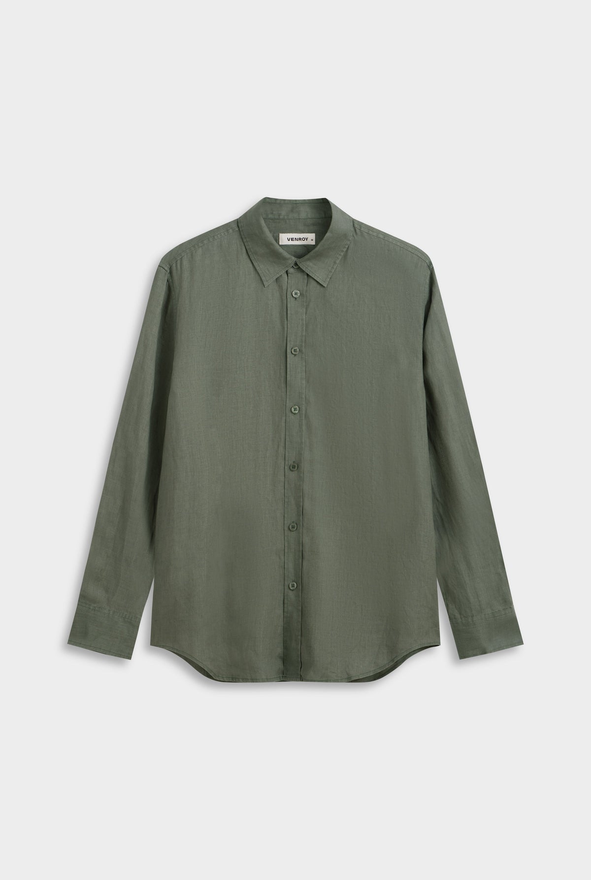 Venroy_Flat_Lay_-_D2_-_Mens_-_Classic_Linen_Shirt_-_Slate_Olive.jpg