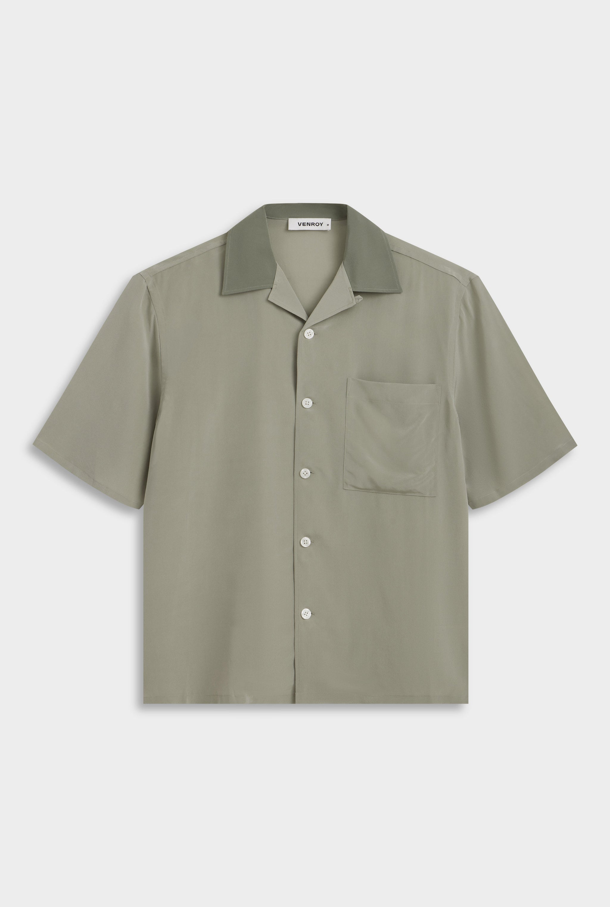 Venroy_Flat_Lay_-_D2_-_Mens_-_SS_Silk_Camp_Collar_Shirt_-_Dried_Sage_Slate_Olive.jpg