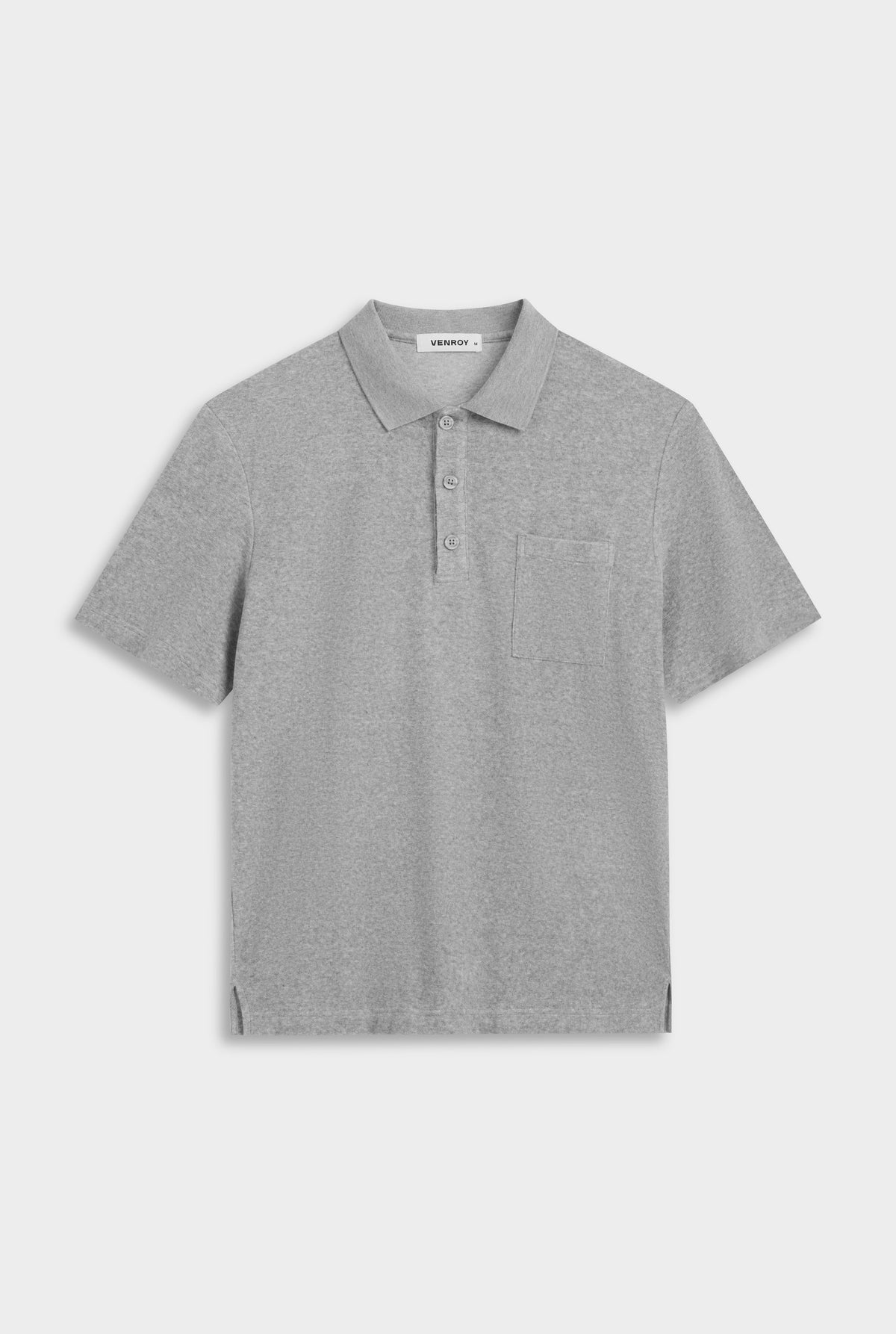 Venroy_Flat_Lay_-_D2_-_Mens_-_Terry_Polo_-_Grey_Marl.jpg