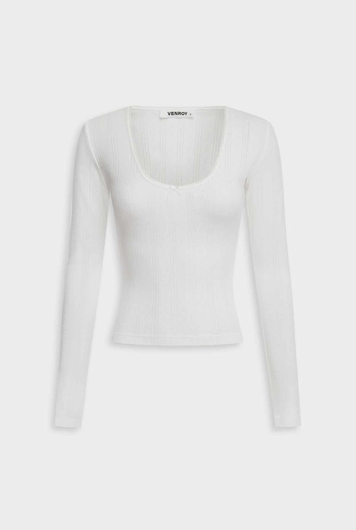 Venroy_Flat_Lay_-_D2_-_Womens_-_Cotton_Pointelle_LS_Top_-_White.jpg