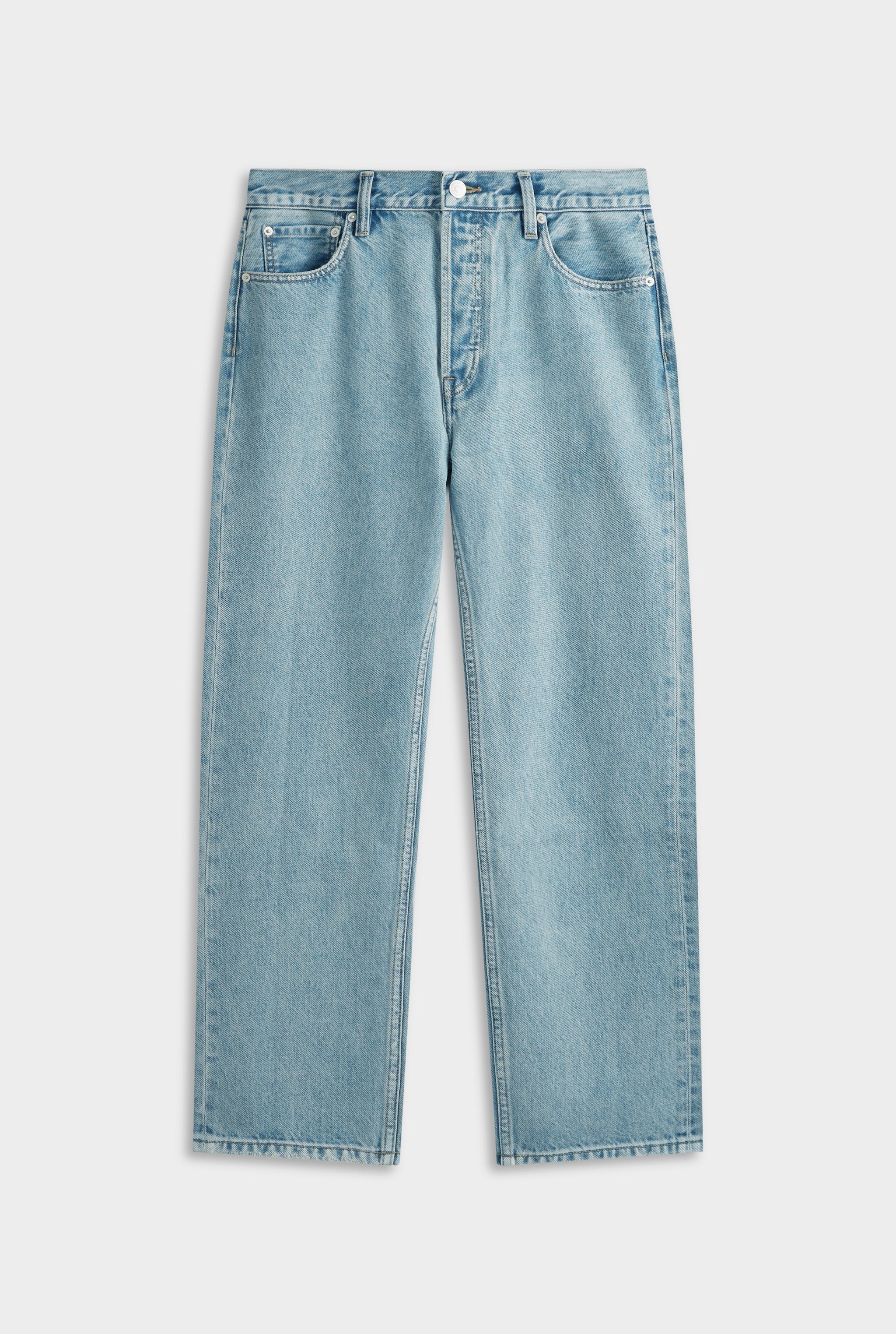 Tapered Denim Jean - Light Blue Vintage