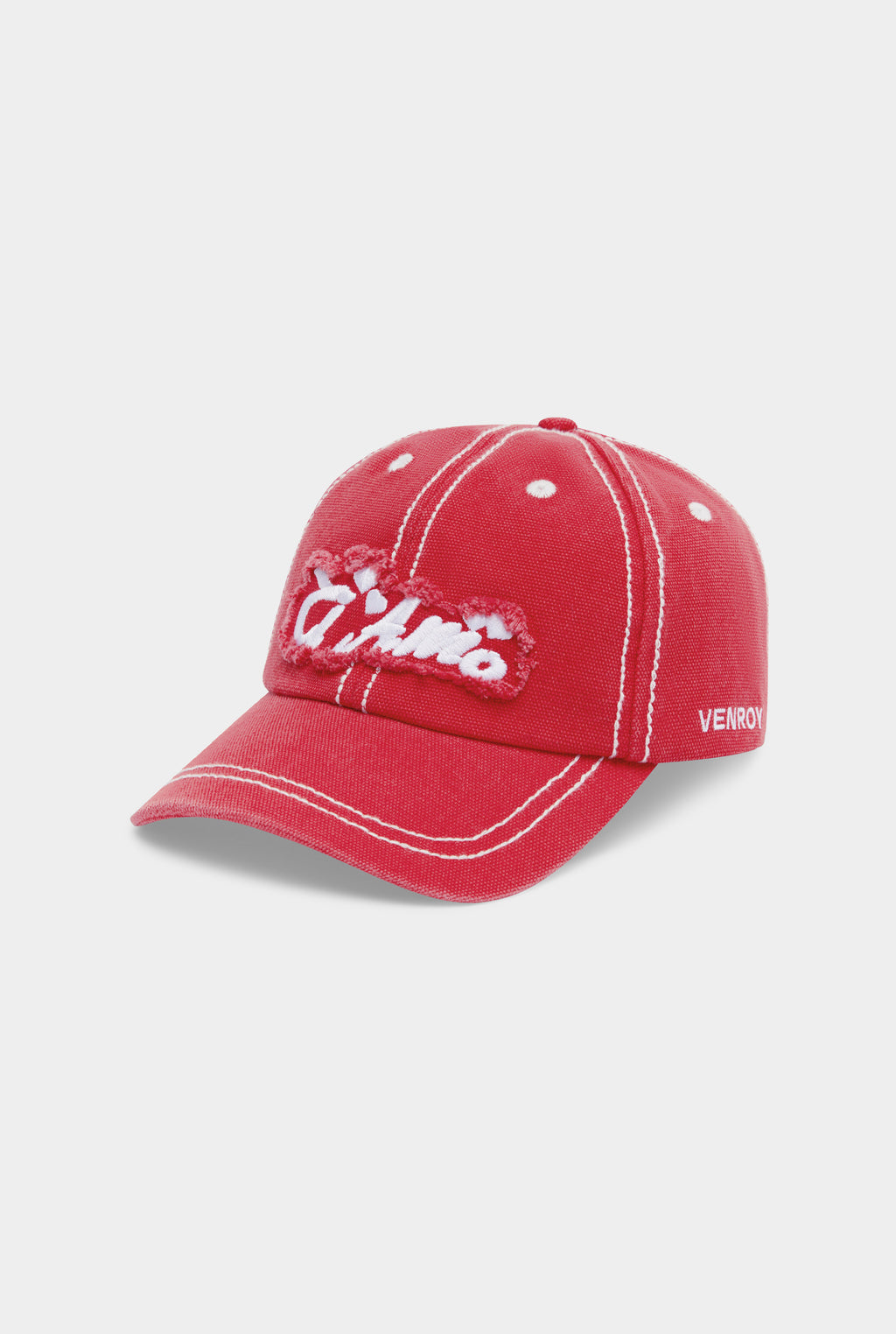 Ti Amo Washed Cotton Cap - Washed Red
