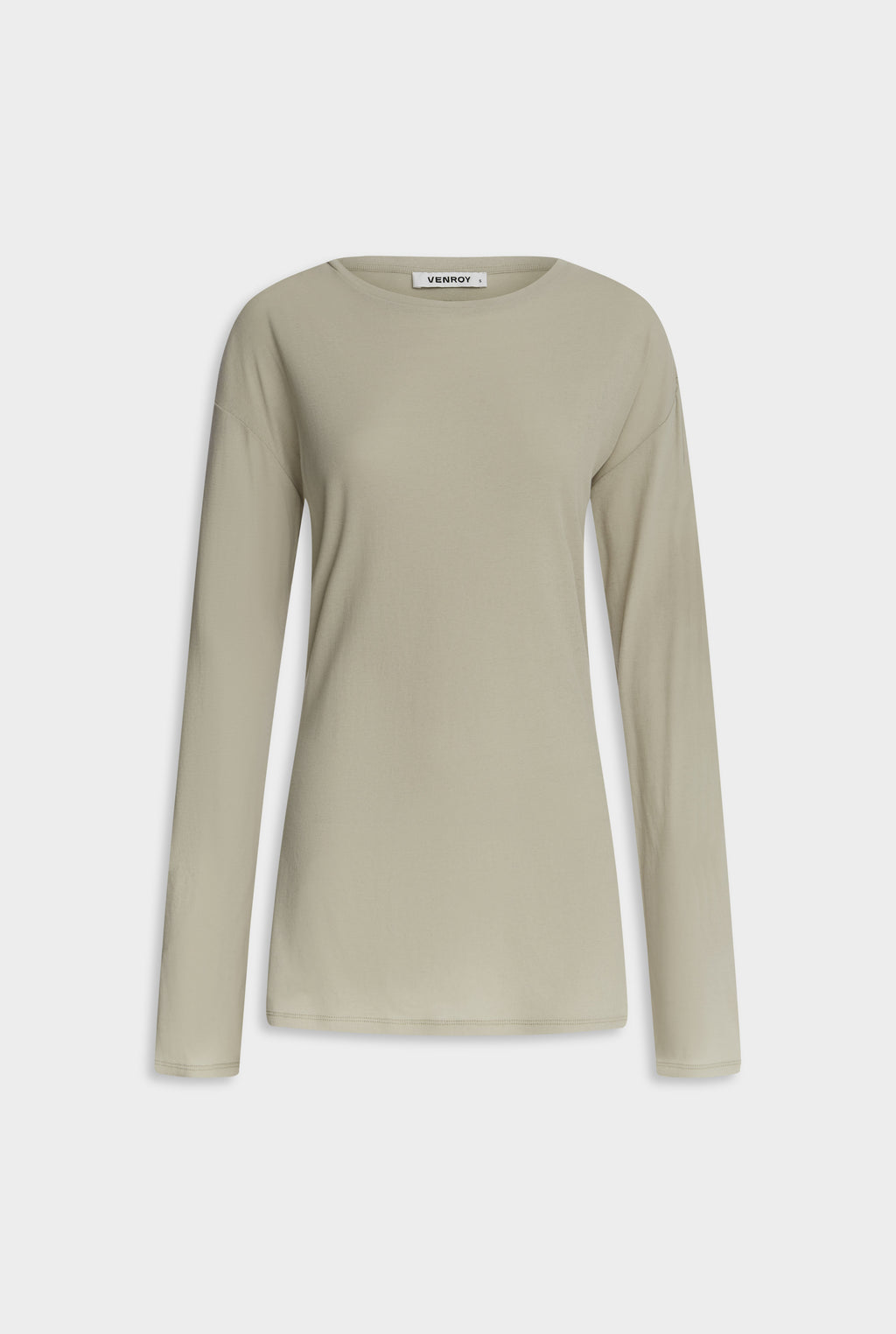 Lightweight Cotton Mini Dress - Stone