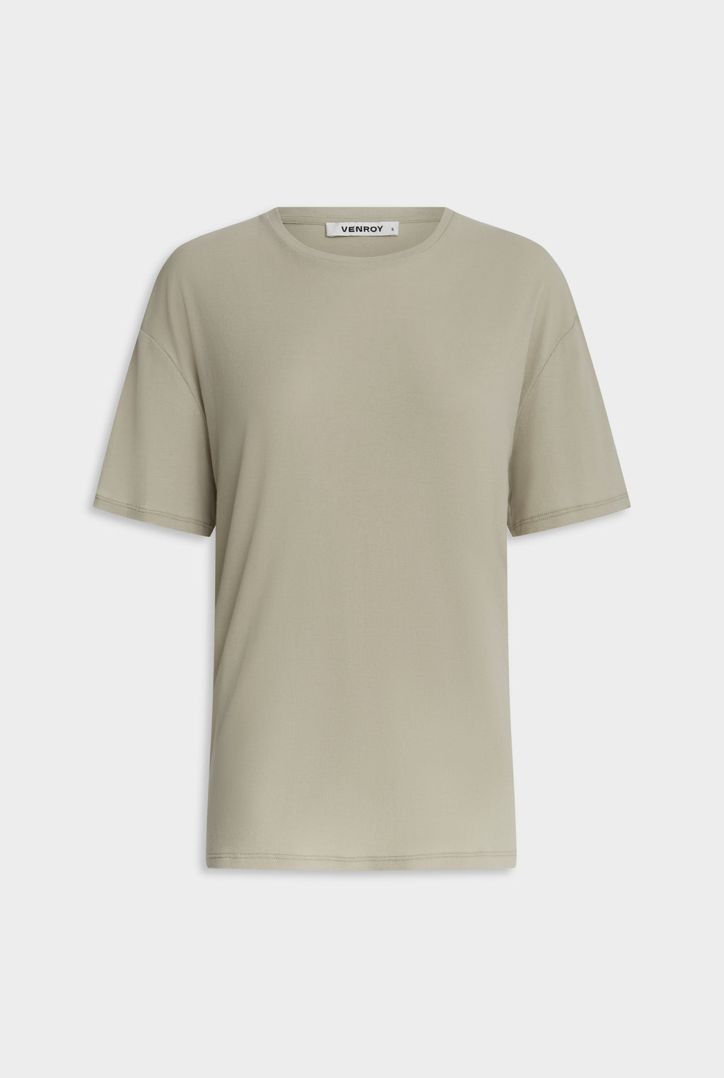 Lightweight Cotton Tee - Stone
