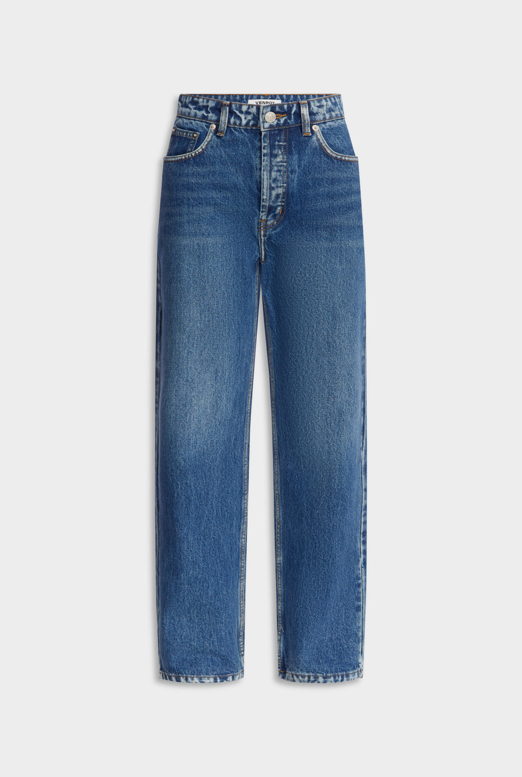 Straight Leg Jean - Mid Indigo