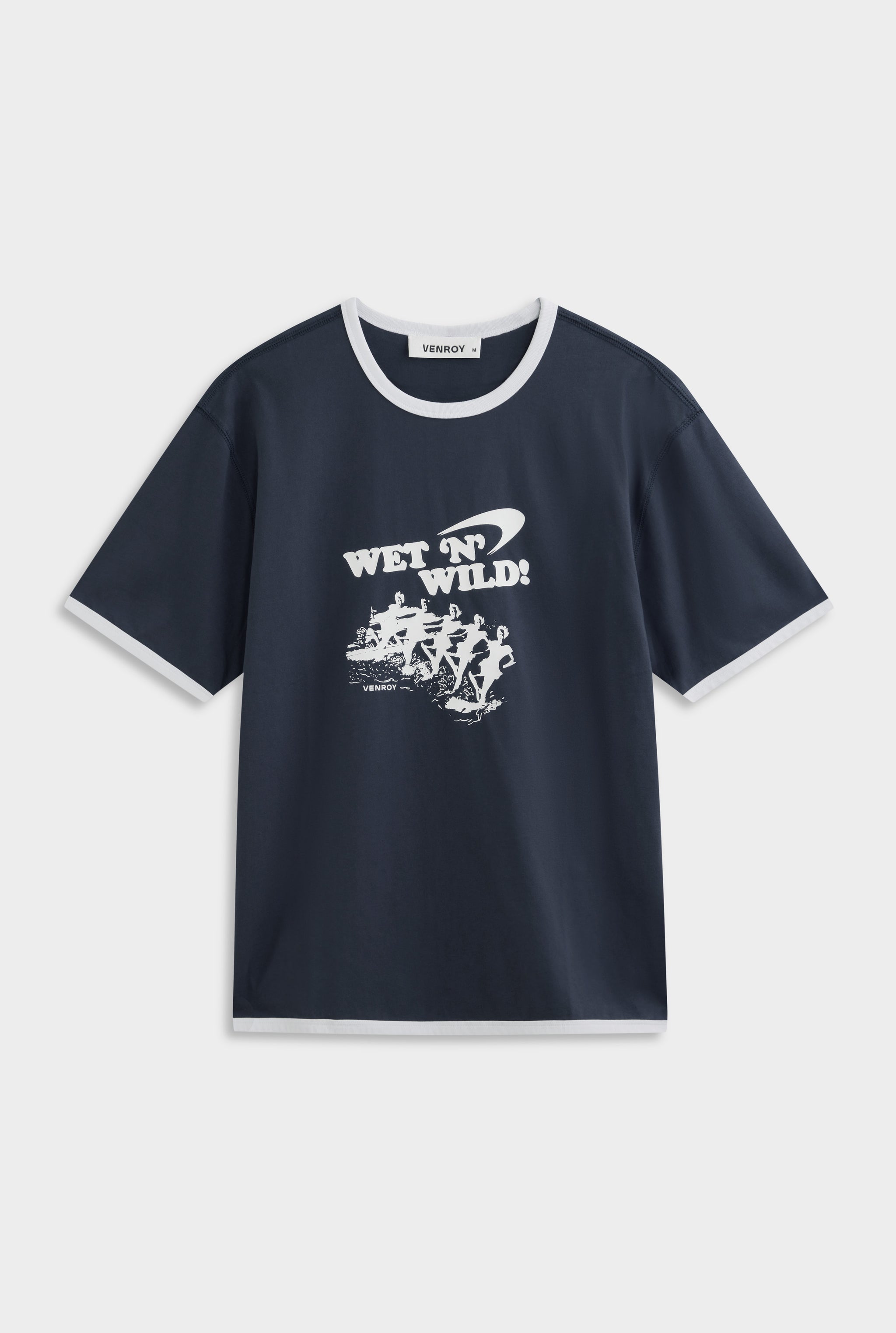 Ringer T-Shirt - Navy/White