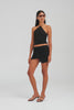 Lace Trim Halter - Black [[W_D1 - 42180 - Lace Trim Halter - Black .mp4]]