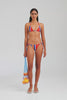 Tie Side Bikini Brief - Red/Blue/Yellow Stripe [[W_D1 - 41039 - Tie Side Bikini Brief - Red-Blue-Yellow Stripe.mp4]]