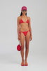 Tie Side Bikini Brief - Red/Hotfix Crystals [[W_D1 - 41049 - Tie Side Bikini Brief - Red-Hotfix Crystals.mp4]]