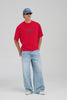 Oversized T Shirt - Catalan Red Dragon [[M_D1 - 32072 - Oversized T Shirt - Catalan Red Dragon.mp4]]
