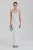 Venroy Linen Slip Dress - Sky Blue