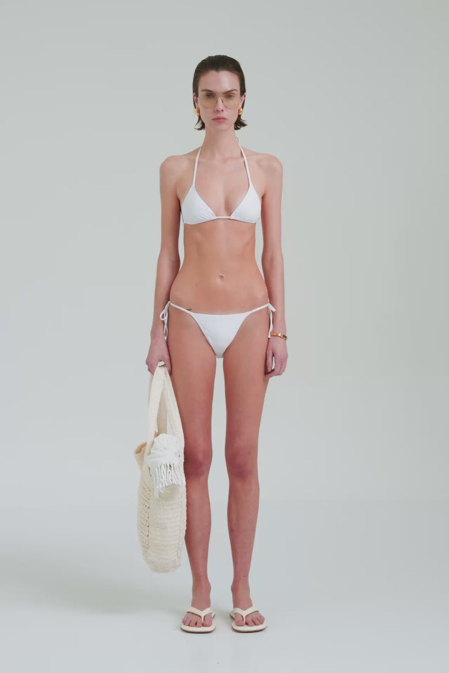 37 LOOK_Venroy Ecomm Shoot - Womens - 41008 - Triangle Bikini - White - 41009 - Tie Side Bikini Brief - White_0386.jpg.mp4