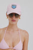 Venroy Greece Washed Canvas Cap - Washed Pink