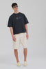 Venroy Pigment Dyed Supersized T Shirt - Navy/Hydra
